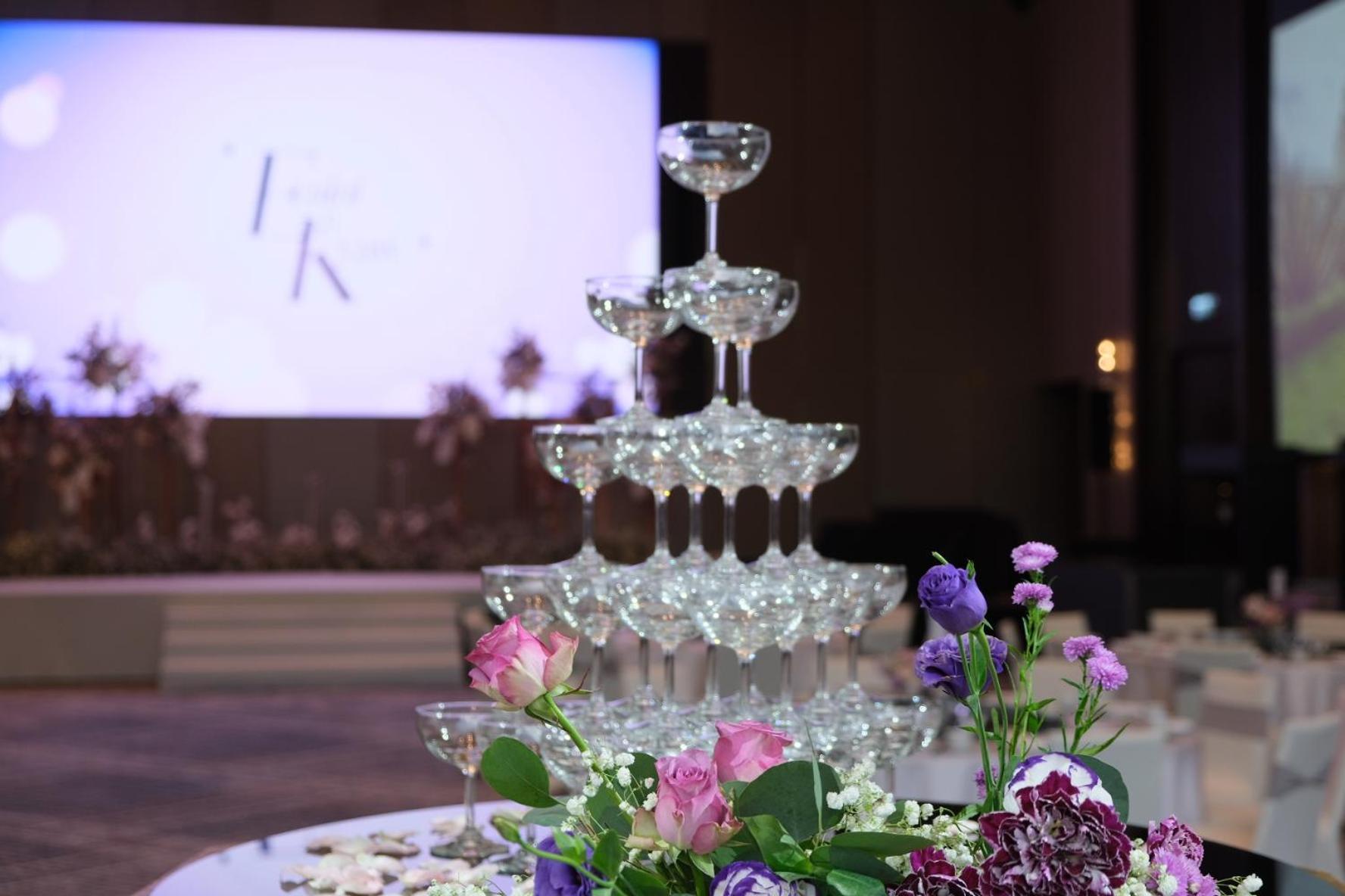 Chatrium Grand Bangkok Ngoại thất bức ảnh Champagne fountain